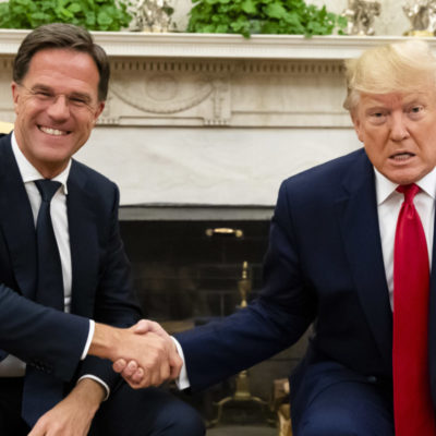 Rutte ontmoet Trump in Oval Office