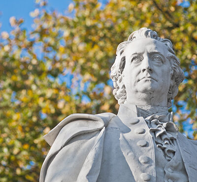 Statue of Johann Wolfgang von Goethe at Berlin, Germany